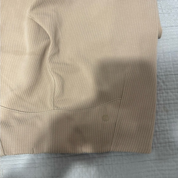 Ribbed Softstreme Zip-Leg High-Rise Cropped Pants 25" - Picture 4 of 5